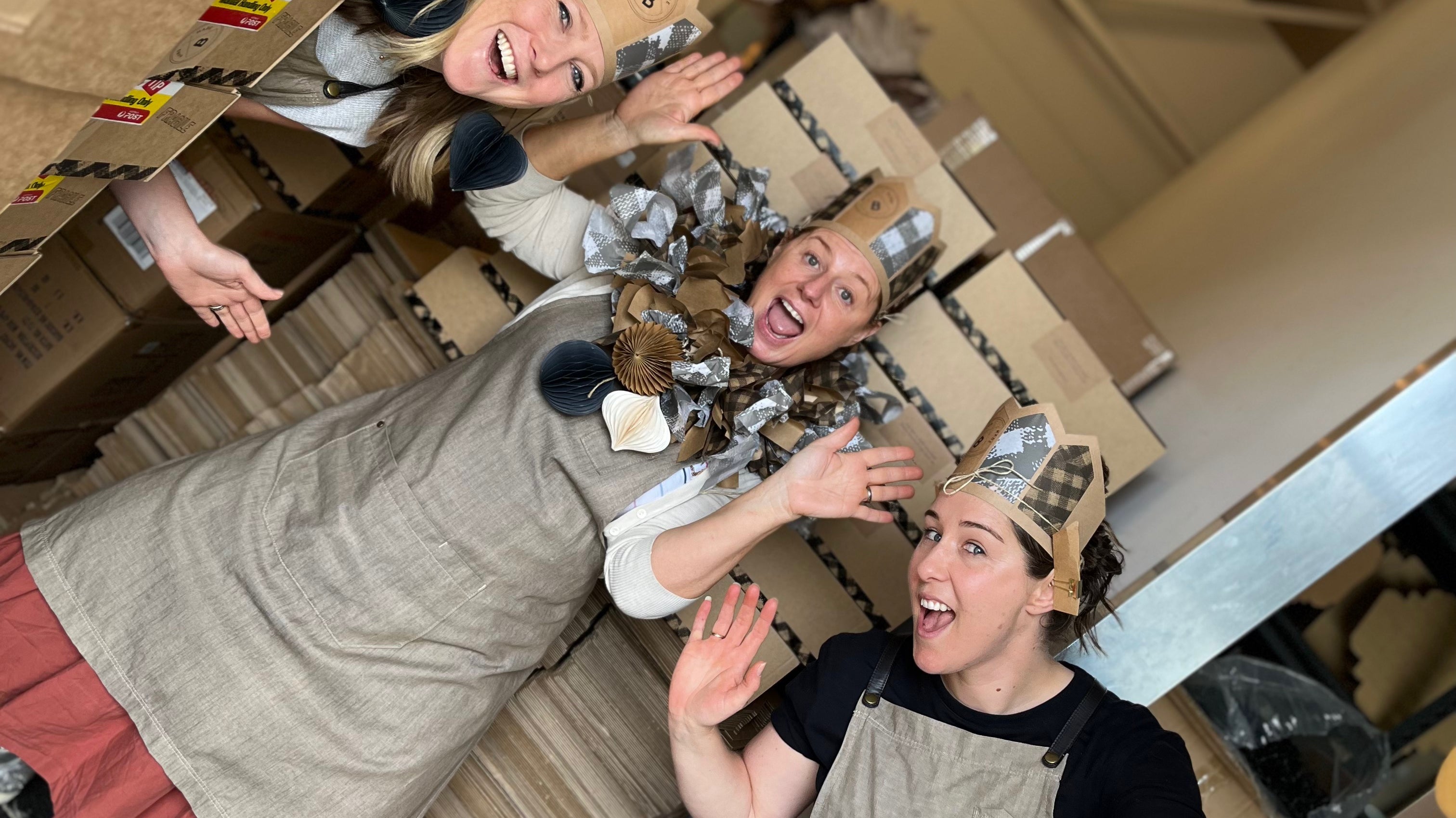 On site with Bindle HQ in the silly season