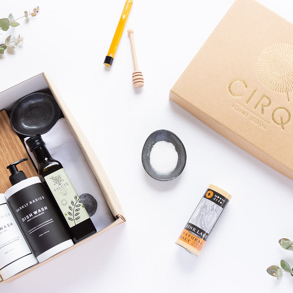 Cirq Custom Corporate Hamper Gift with sustainable b-corp home products