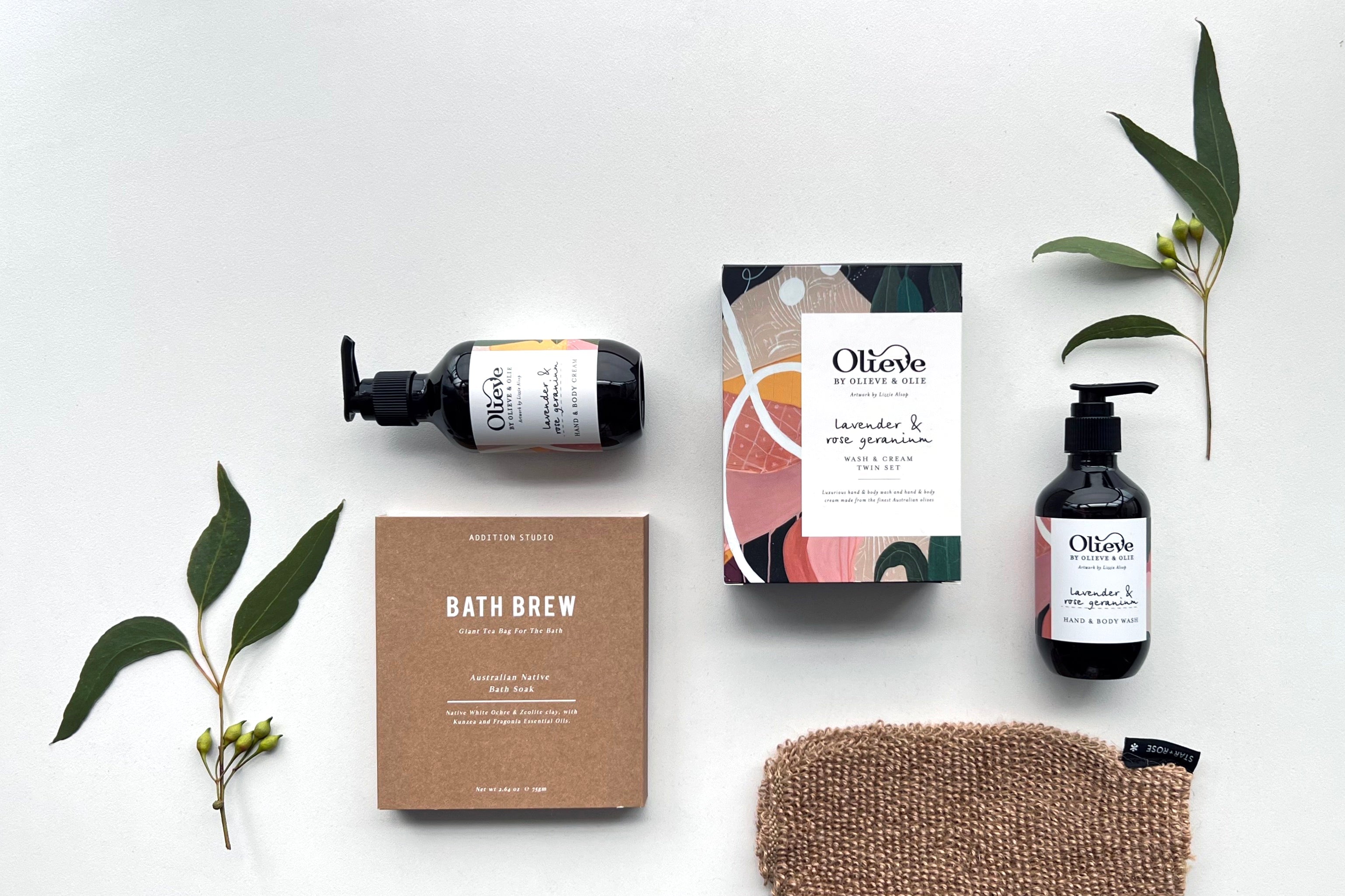 Bindle Gift Hamper - Scrub Away The Day