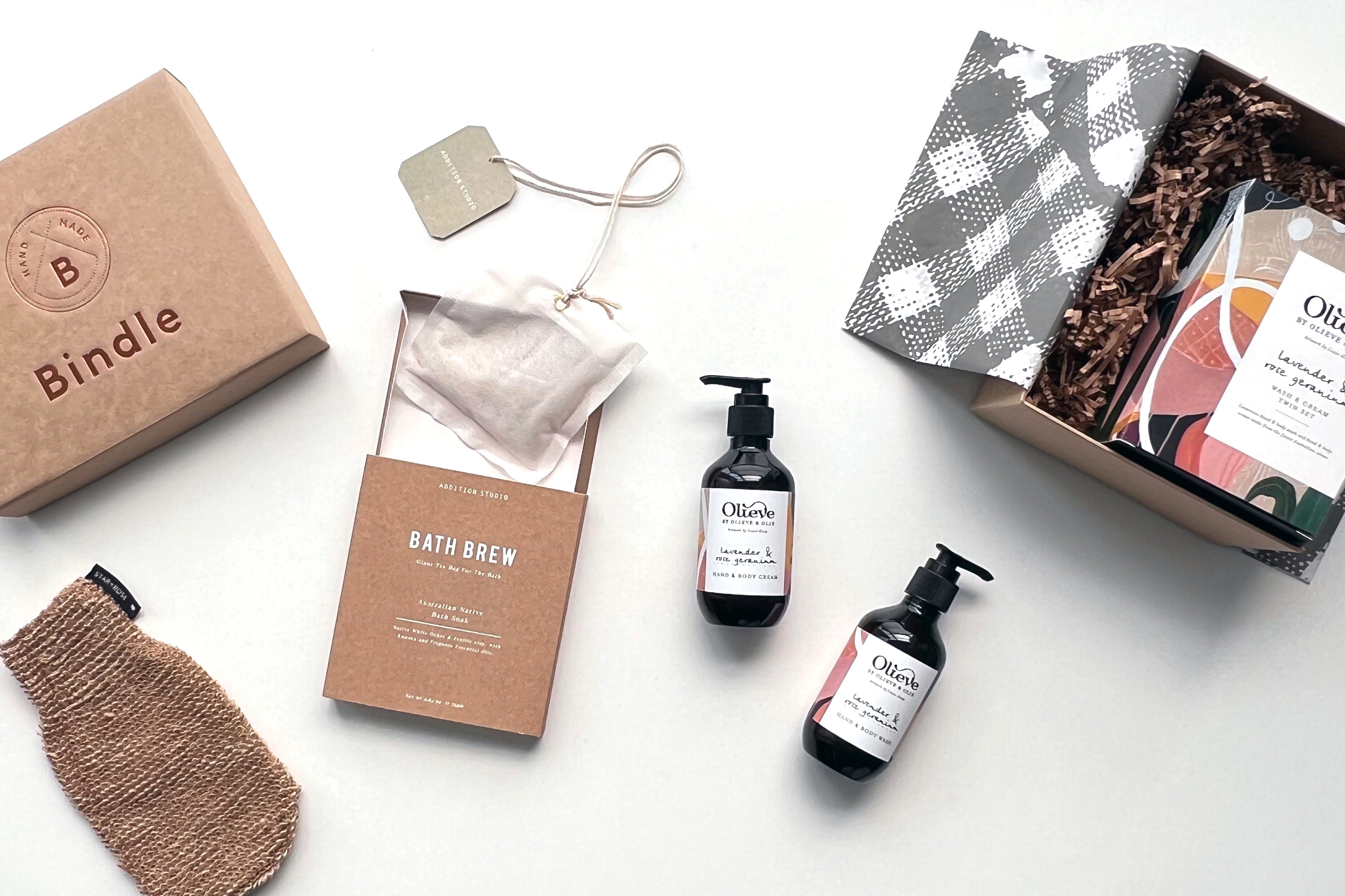 Bindle Gift Hamper - Scrub Away The Day