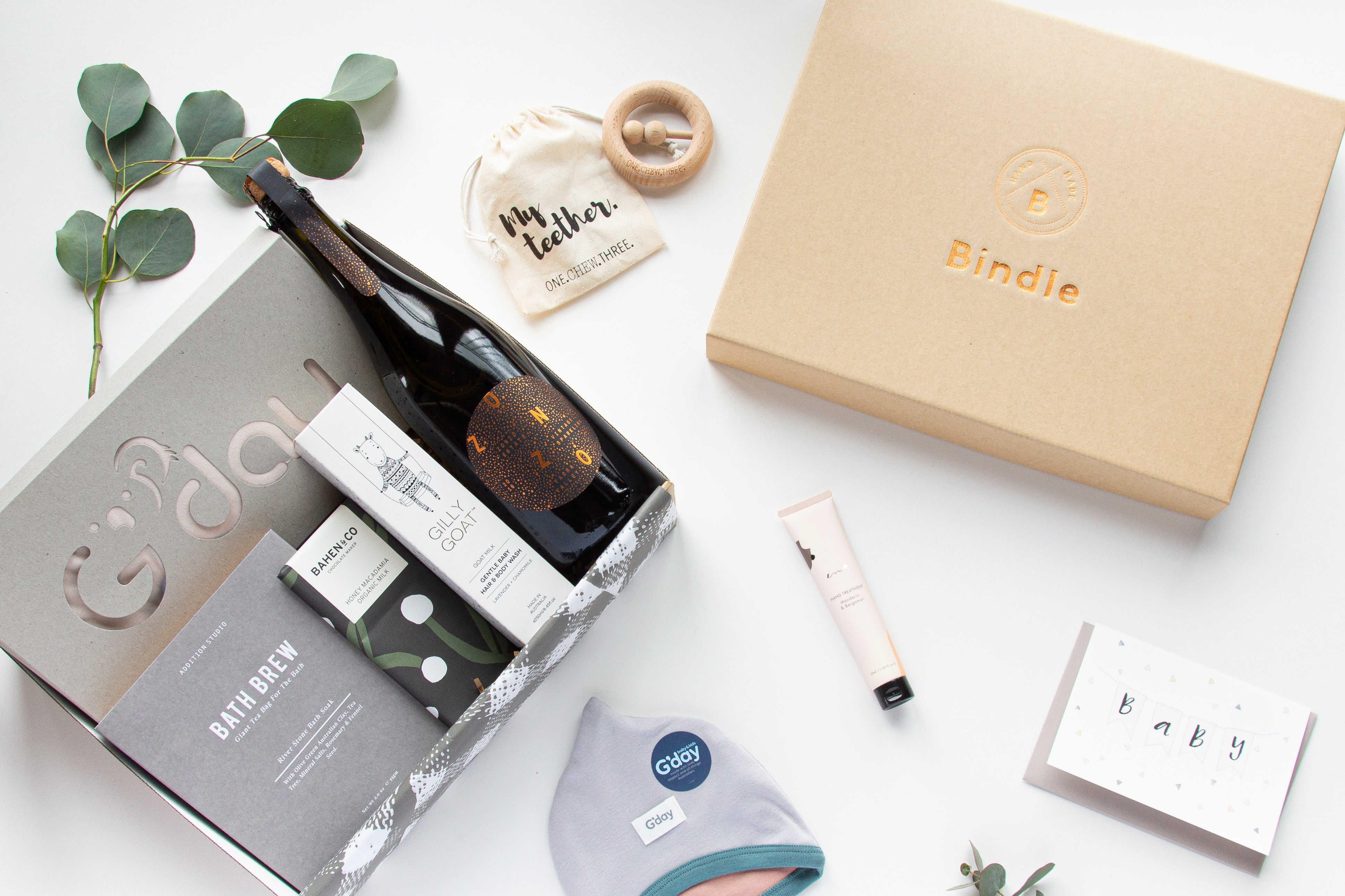 Bindle Gift Hamper - And Baby Makes - One More