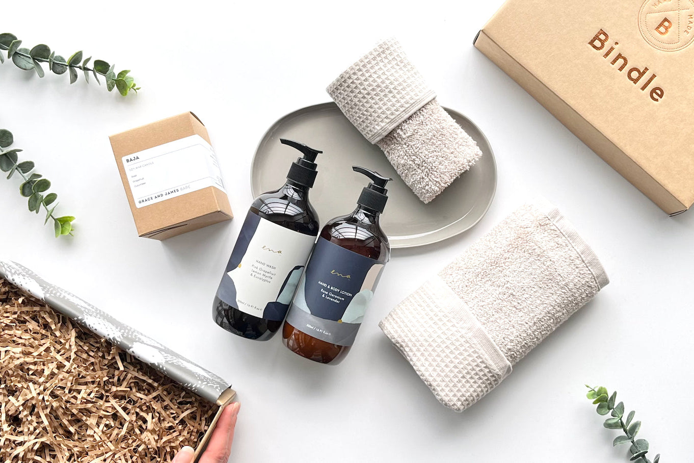 Bindle Gift Hamper - Bathroom Bliss