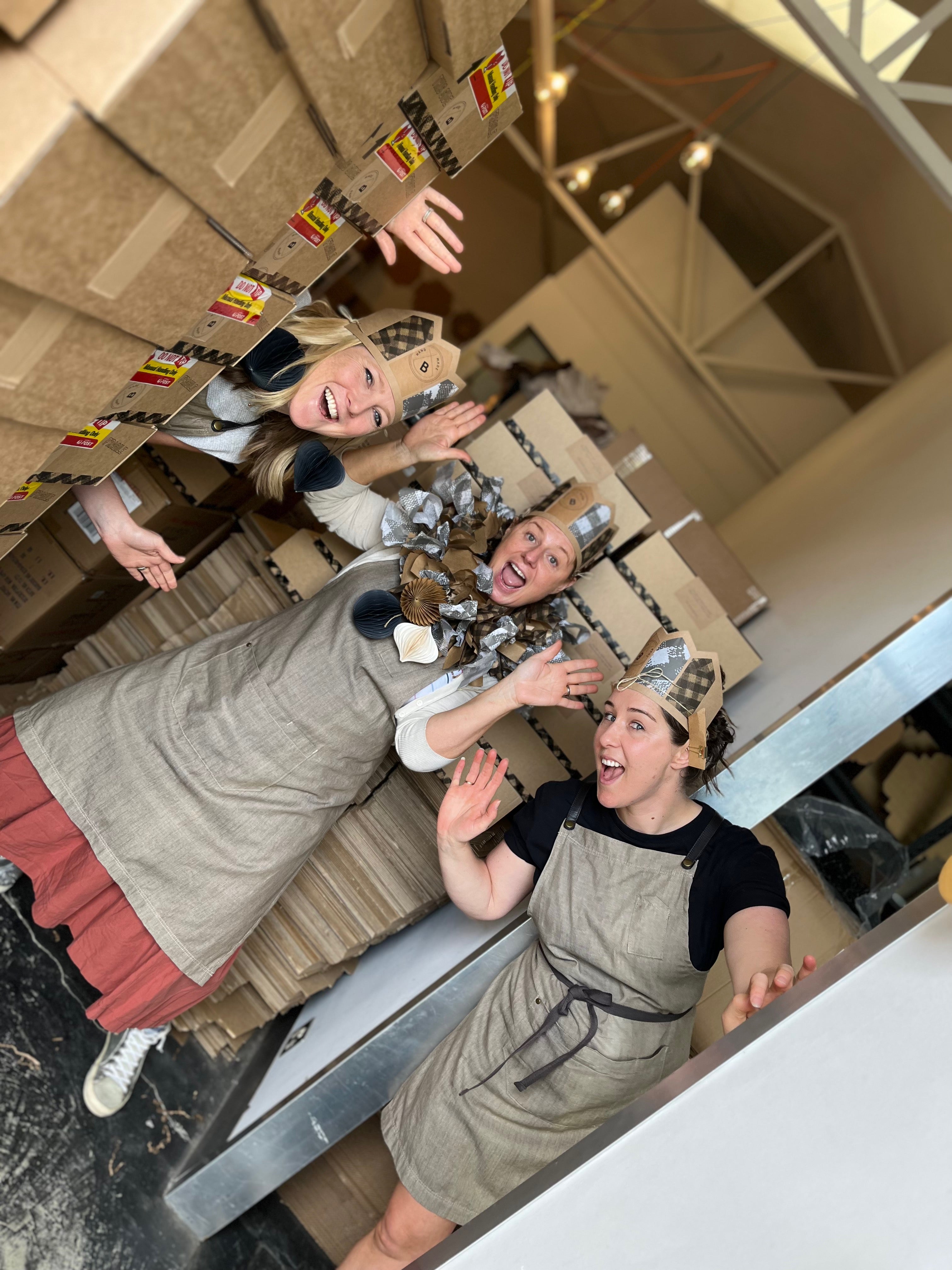 On site with Bindle HQ in the silly season