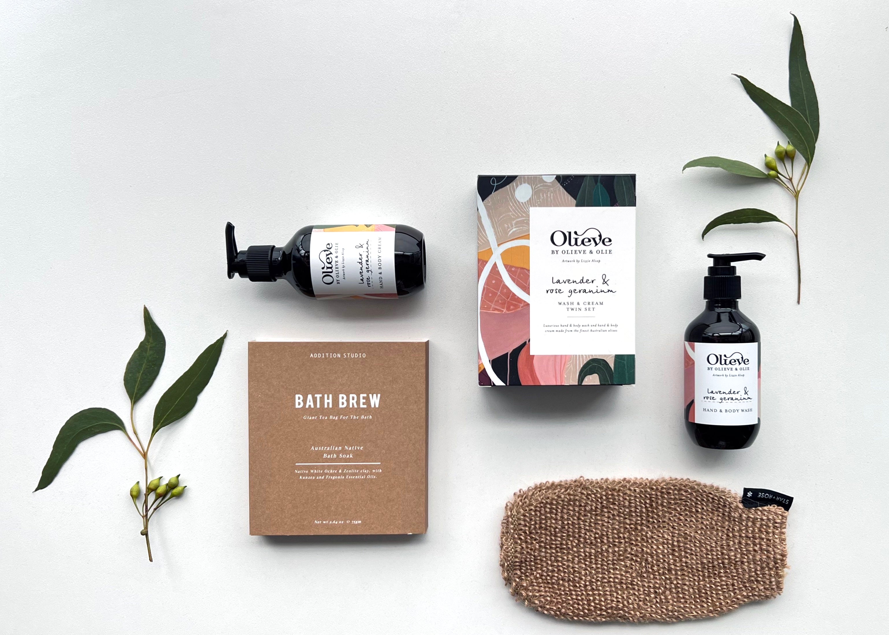 Bindle Gift Hamper - Scrub Away The Day