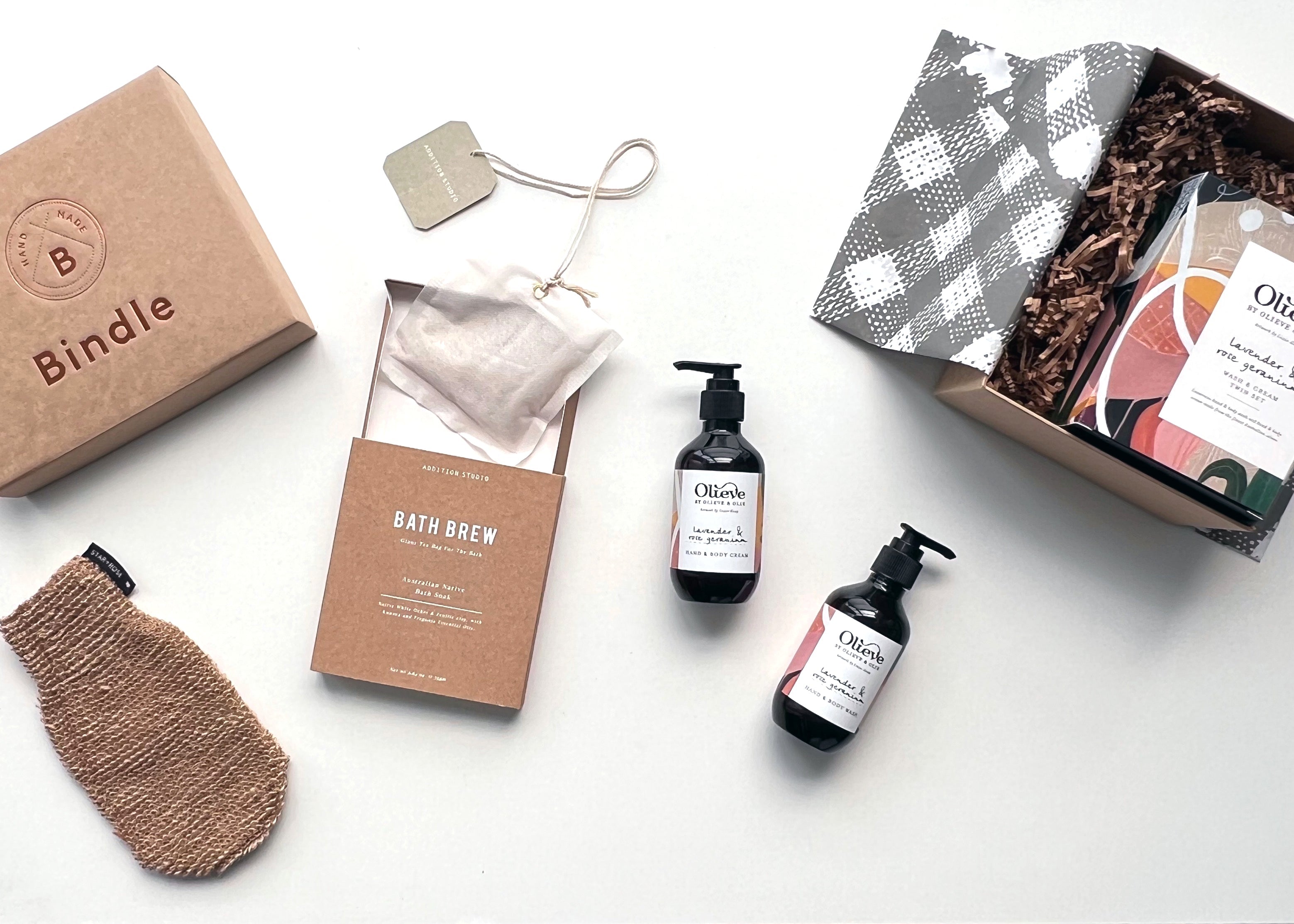 Bindle Gift Hamper - Scrub Away The Day