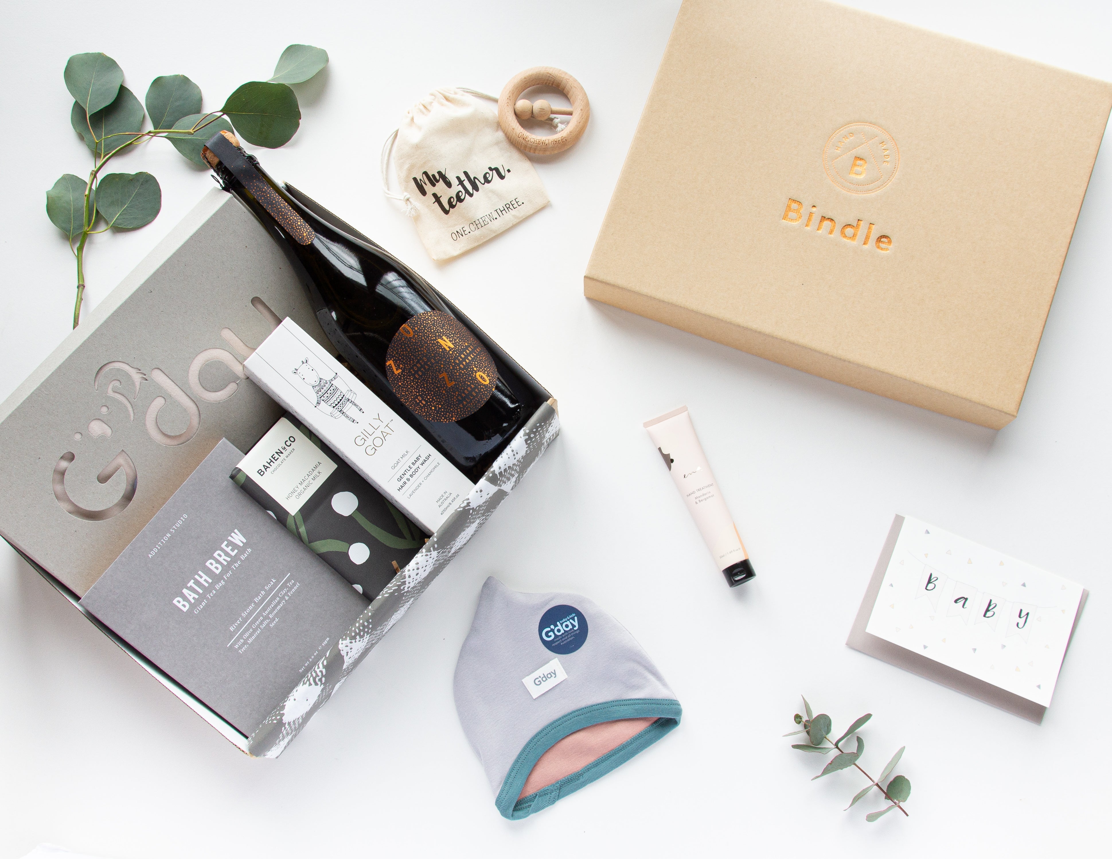 Bindle Gift Hamper - And Baby Makes - One More